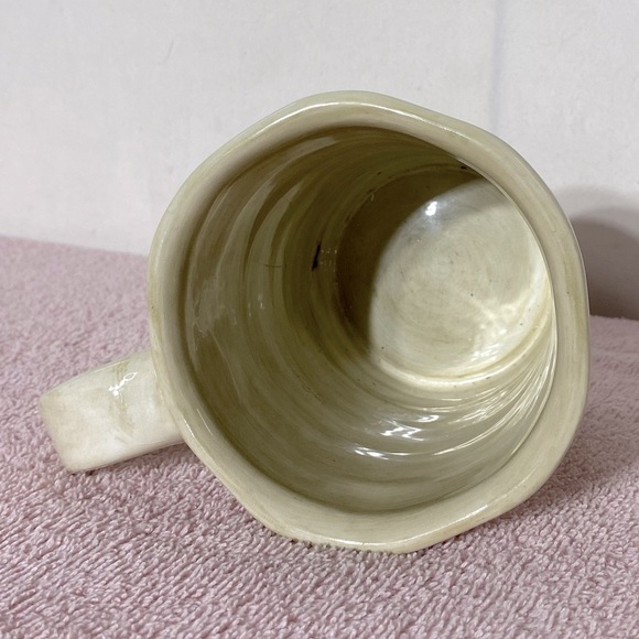 Calderone Hand Painted Collection Chicken Mug - Picture 6 of 10